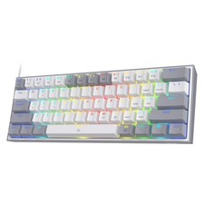 Redragon K617 Fizz 60% Mechanical Keyboard RGB – 61 Key Hot-Swap Wired Gaming Ke picture