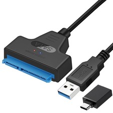 Compact USB 3.0 to SATA Converter Cable for 2.5