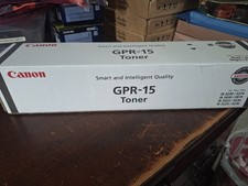 NEW-Genuine Canon GPR-15 Black Toner Cartridge for iR 3025 / 3030 / 3230 / 3225 picture