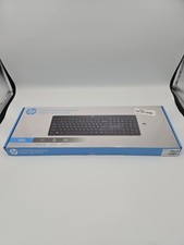 HP 230 Wireless Keyboard 3L1E7AA#ABA Black Open Box NEW w/ Dongle picture