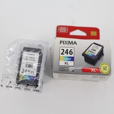 2x Genuine Canon CL-246XL Color Ink Cartridge 246 XL | Open Box New Condition picture