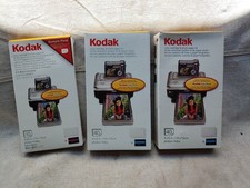 Lot of 3 Kodak EasyShare Color Cartridge and Photo Paper Kit 90 Total Sheets KB picture