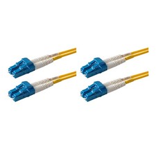 Speedyfibertx 10 Meter Lc To Lc Fiber Patch Cable Corning Smf-28 Singlemode picture