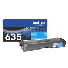BROTHER GENUINE STANDARD YIELD TONER CARTRIDGE 1 PACK CYAN TN635C picture