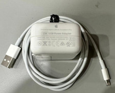 Original Apple 12W Wall Charger And 1M Lightning to USB Cable iPad's & iPhone picture