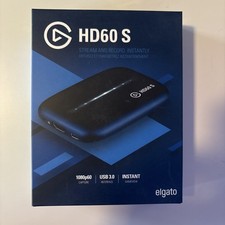 Elgato HD60 S Game Capture Card - Black (1GC109901004) Brand New Sealed picture