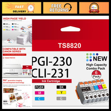 High-Quality Ink Cartridge Replacement for Canon 230 231 - PGI-230 CLI-231 Compa picture