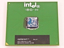 Intel Celeron SL4AB 667MHz Socket 370 CPU 128KB Cache 66MHz FSB 1.65V picture