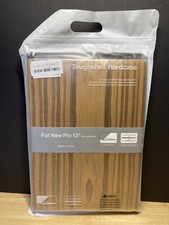 KECC Compatible w/ MacBook Pro 13” Toughshell Hardcase Brown Woodgrain NEW picture