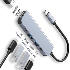 USB-C Hub 4K HDMI USB 3.0 USB 2.0 Type-C PD Charging Dock for MacBook picture