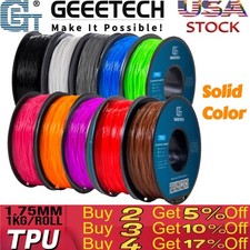 1kg/Roll GEEETECH TPU Filament Solid Color 1.75mm Flexible 3D Printer Filament picture