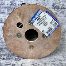 Vertical Cable Cat5e 350MHz Direct Burial Gel-Filled 610 FT Black UTP Wire picture