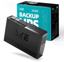 SKE 425VA/240W UPS Battery Backu Surge Protector for Computer UPS Battery Backup picture