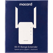 macard RE1200 Dual-Band Wi-Fi Range Extender 2.4/5GHz 1x RJ-45 White picture