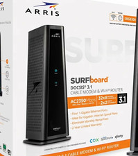 ARRIS SURFboard SBG8300 DOCSIS 3.1 Cable Modem WiFi Router AC2350 4-Port picture