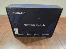 YuanLey 8-Port 10G Ethernet Switch, 8 x 10Gbps RJ45 Ports, Support 10G/5G/2.5G picture