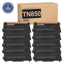 10Pk Compatible Brother TN850 Black Toner Cartridge High Yield 8k MFC L5700DW picture