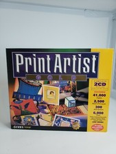  Print Artist 4.0 Platinum Sierra Home Graphics. Vintage. New picture
