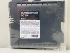  New Genuine Ricoh GC 21 Black Print Cartridge Bag picture
