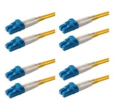 SpeedyFiberTX – 4-Pack 10 Meter LC to LC Fiber Patch Cable, Corning SMF-28 Si... picture