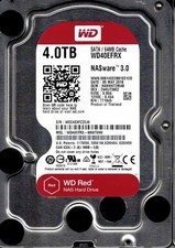WD40EFRX-68WT0N0  HANNNT2MAB,   WESTERN DIGITAL SATA 4TB WCC4  MAY 2016 picture