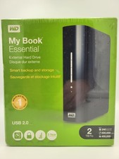 WD My Book Essential 2TB External HDD USB 2.0 Black Password Protection Mac/PC picture