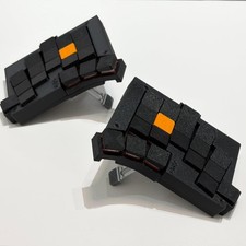 Totem Wireless Split Keyboard Assembled Finished Product Black Pla picture