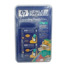 HP 51626A Hewlett Packard Set of 2 Large Inkjet Print Cartridges EXPIRED  picture