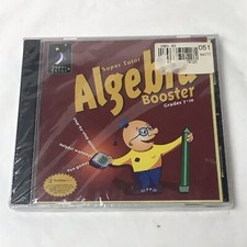 Super Tutor Algebra Booster Grades 7-9 CD-Rom Math Game NEW Homeschool picture