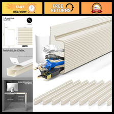 157in Cable Management Cord Organizer - Easy Install Self-Adhesive Desk Wire Hol picture