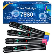 Compatible Xerox WorkCentre Toner Set CMYK 7830 7525 7530 7535 7545 7556 7845 picture