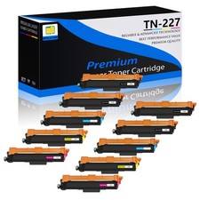 10x TN227 BK/C/M/Y Color Toner Set for Brother TN223 HL-L3210CW HL-L3230CDW picture