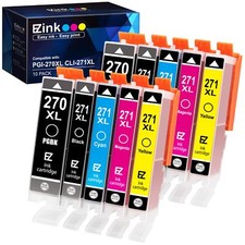E Z Ink 270XL 271XL Compatible High Yield Ink Cartridges for Canon Printers picture