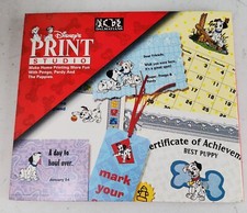 Vintage Disney 101 Dalmatians Print Studio PC 1997 picture