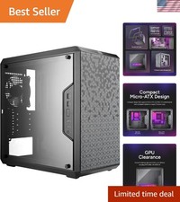Dark Gray Q300L Micro-ATX Case with Transparent Side Panel and Efficient Cooling picture