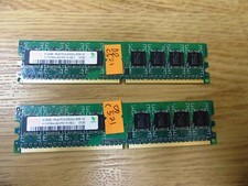 Dell C521 Hynix 1GB (2 pcs) DDR2 PC2-5300U 667MHz 240-Pin HYMP564U64CP8-Y5 AB-C picture