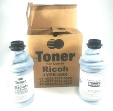 Ricoh Toner Cartridge PN  Toner Refill 41001450, 4022,4027,4522,4527,4622,4822 picture