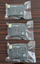 3x Genuine Epson 200 Yellow Ink Cartridges Exp 09-2027 picture