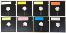 Lot of 8 Apple II floppy disks 5.25