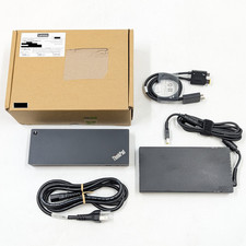 Lenovo ThinkPad Thunderbolt 4 Workstation Dock (40B00300US) Black & Red picture