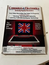 Computers & Electronics March 1983 Magazine BBC Micro British Computers Vintage picture