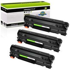 3PK Black CF283A Toner Fits For HP LaserJet Pro MFP M201dw M201dw M225dn M225dw picture