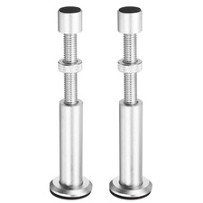 2 Pcs Graphics Card GPU Support 74-120mm Adjustable Height Aluminum Alloy Silver picture