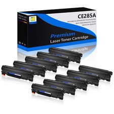10 PACK Black CE285A 85A Toner Cartridge for HP LaserJet M1212nf M1213nf M1136 picture