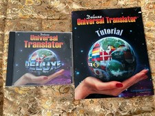 Deluxe Universal Translator Software CD w Manual LanguageForce 2000 PC picture