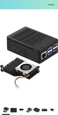 iUniker Case for Raspberry Pi 5 ABS Case with Rux Cooler & Heatsink picture