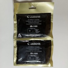Cannon IR-100 2 Pack Ribbon NOS Replacement Cartridge picture