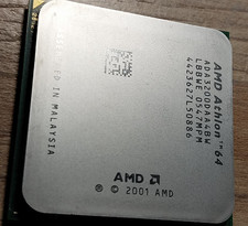 Vintage 2001 AMD Athlon 64 ADA3000AEP4AX CPU Socket 754 picture