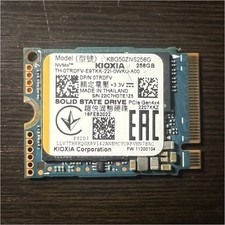 KIOXIA KBG50ZNS256G 256GB NVMe M.2 2230 PCIe Gen4 x4 SSD TRIM SMART picture
