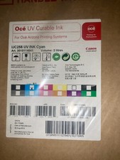 Genuine Ink OCE IJC-258C ARIZONA 250 350 360 550 GT AZ318GL CYAN 2L UV INK picture